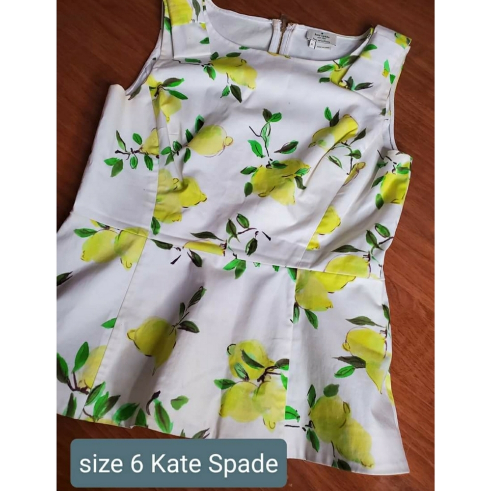 Kate Spade Lemon Top